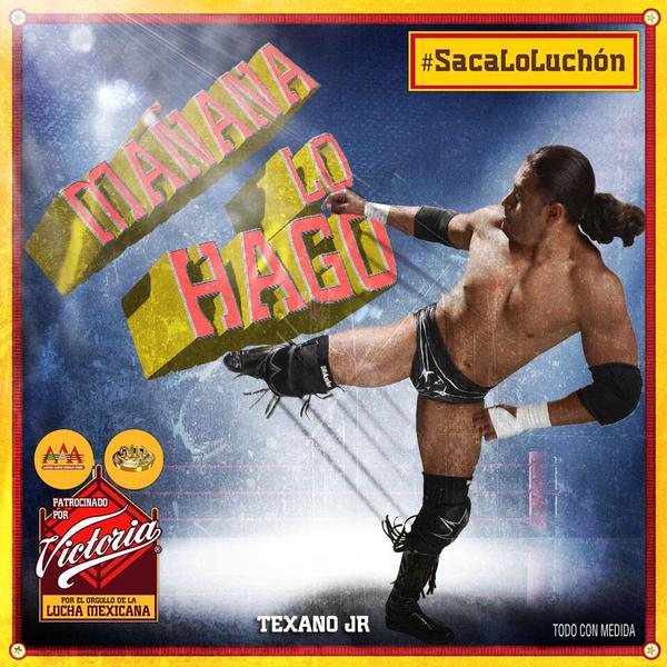LuoisaValkyrie's tweet photo. #YoEnElDiaDelLuchon Apoyo al mejor @ElTexanoJr #ReyDeReyes @VictoriaMx_ #PuraClaseMundial #TexanoPower http://t.co/LXj3hQ0O2T