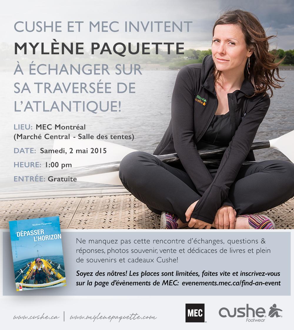 Samedi le 2 mai, @CusheCanada m'invite au <a href="/mec/">MEC</a> Marché Central pour vous partager mon épopée! bit.ly/1HNqCun