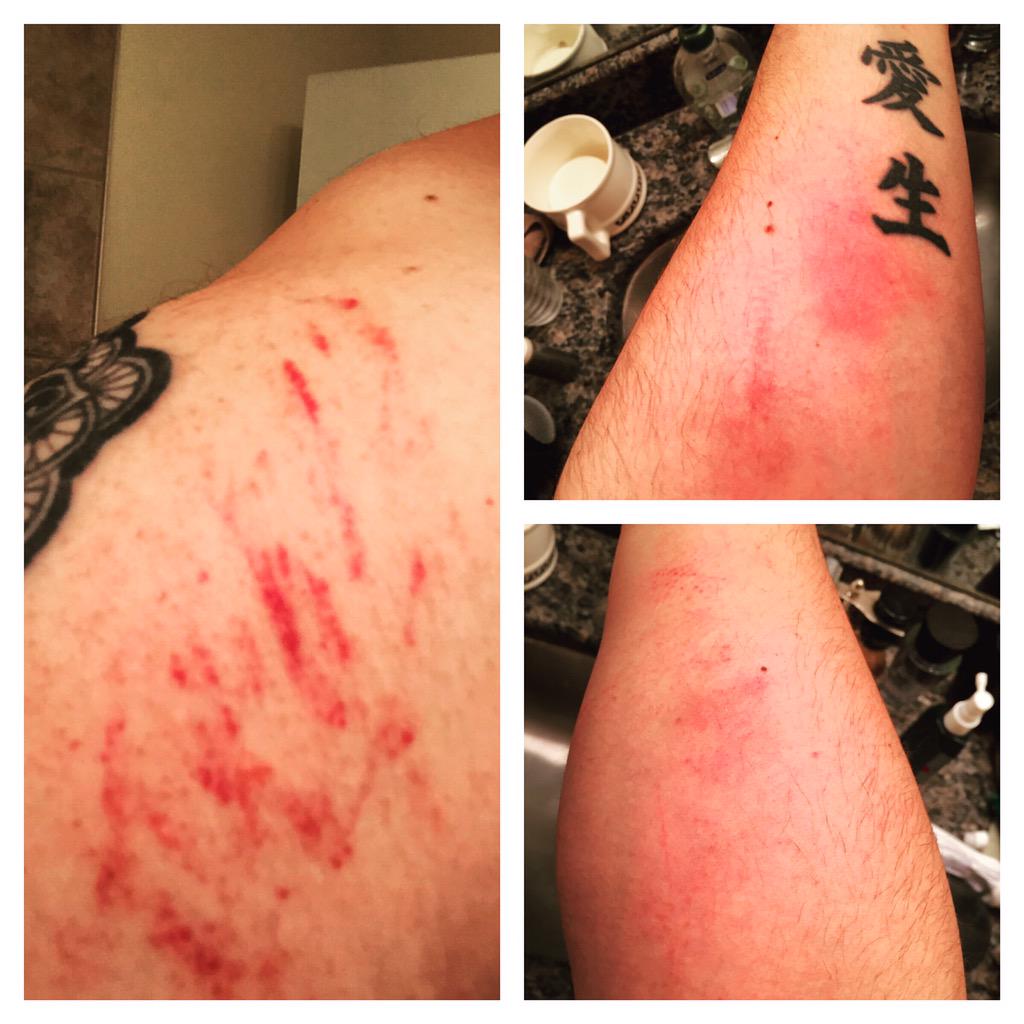 danno_ncg's tweet photo. aftermath from atlas stones last night #IPickShitUp #IPutShitDown #CrossFit #YEG http://t.co/UA4lWr4pnt