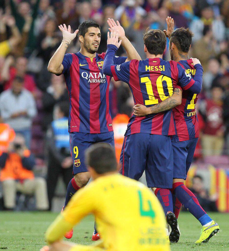 LuisSuarez9's tweet photo. Vamossssss, gran partido!!!!! A disfrutar y a descansar para el próximo!!!!!! http://t.co/SZikdAW1Af