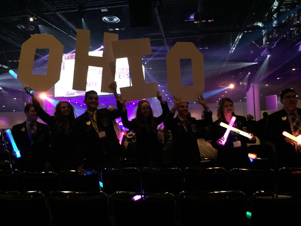 Spencer_Wilson4's tweet photo. @Ohio_DECA Officer team at Closing Ceremony! @brennafranck121 @evanrymer @DecaTyler @Isaiah_Brough @ChristyWickiser http://t.co/RA9KeJLDk0