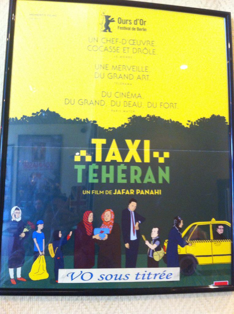 Allez-y, c'est drôle, fin, intelligent, juste, bref à 1000 lieues des préjugés de l'ignorance #TaxiTéhéran