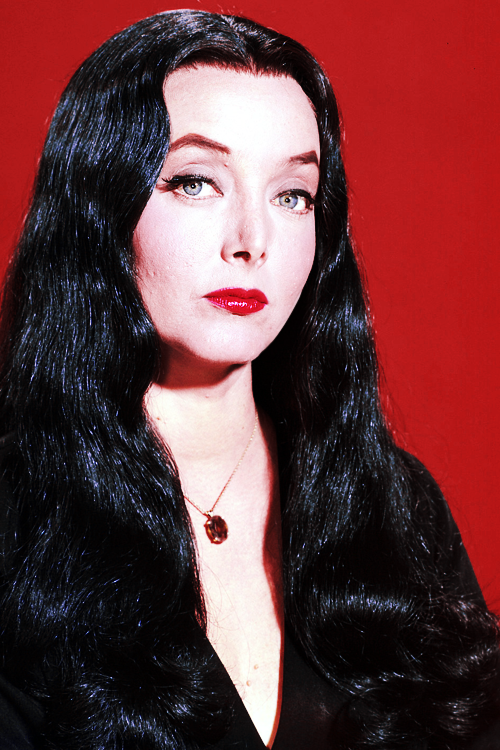 If there was ever a woman who was both classy and sexy, it was Morticia Addams. Happy birthday, Carolyn Jones! 