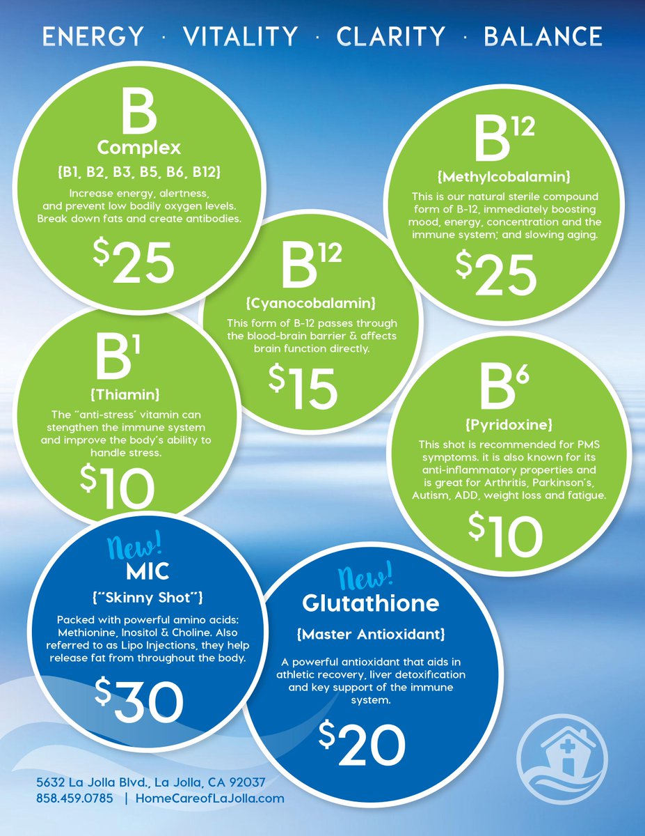 discoverystaff's tweet photo. New! "Skinny Shot" and "Master Antioxidant" injections available at our La Jolla offices #B12 #vitamin #healthyliving http://t.co/zoA2xCe5P1