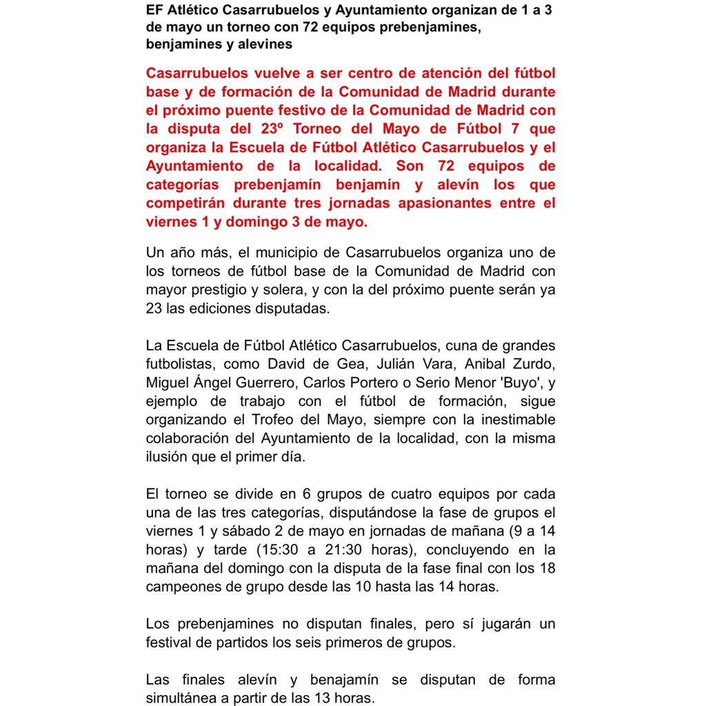 Federación Madrileña tweet media