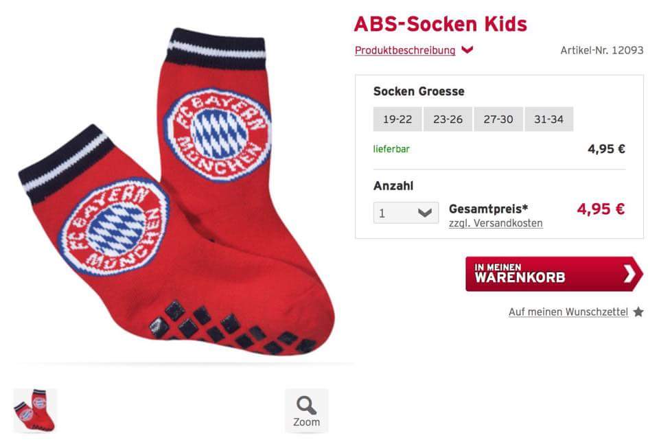 Ab morgen DER Renner im Bayernfanshop. #FCBBVB