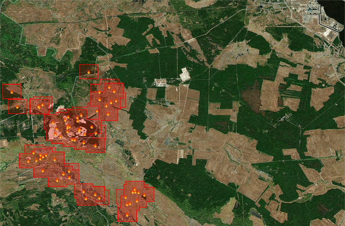 Площадь зоны отчуждения Чернобыльской АЭС. Рыжий лес Чернобыль. Бурый лес Чернобыль на карте. Карта Чернобыля сверху.
