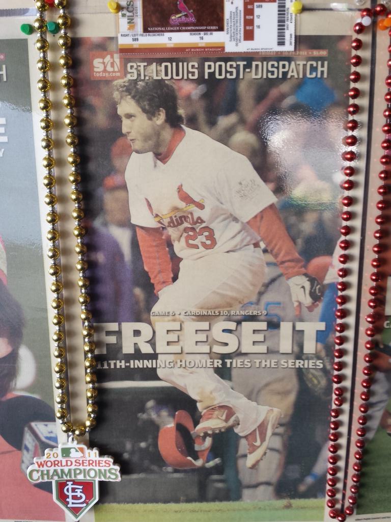 Happy birthday to David Freese...I might be one of the few that miss the dude 