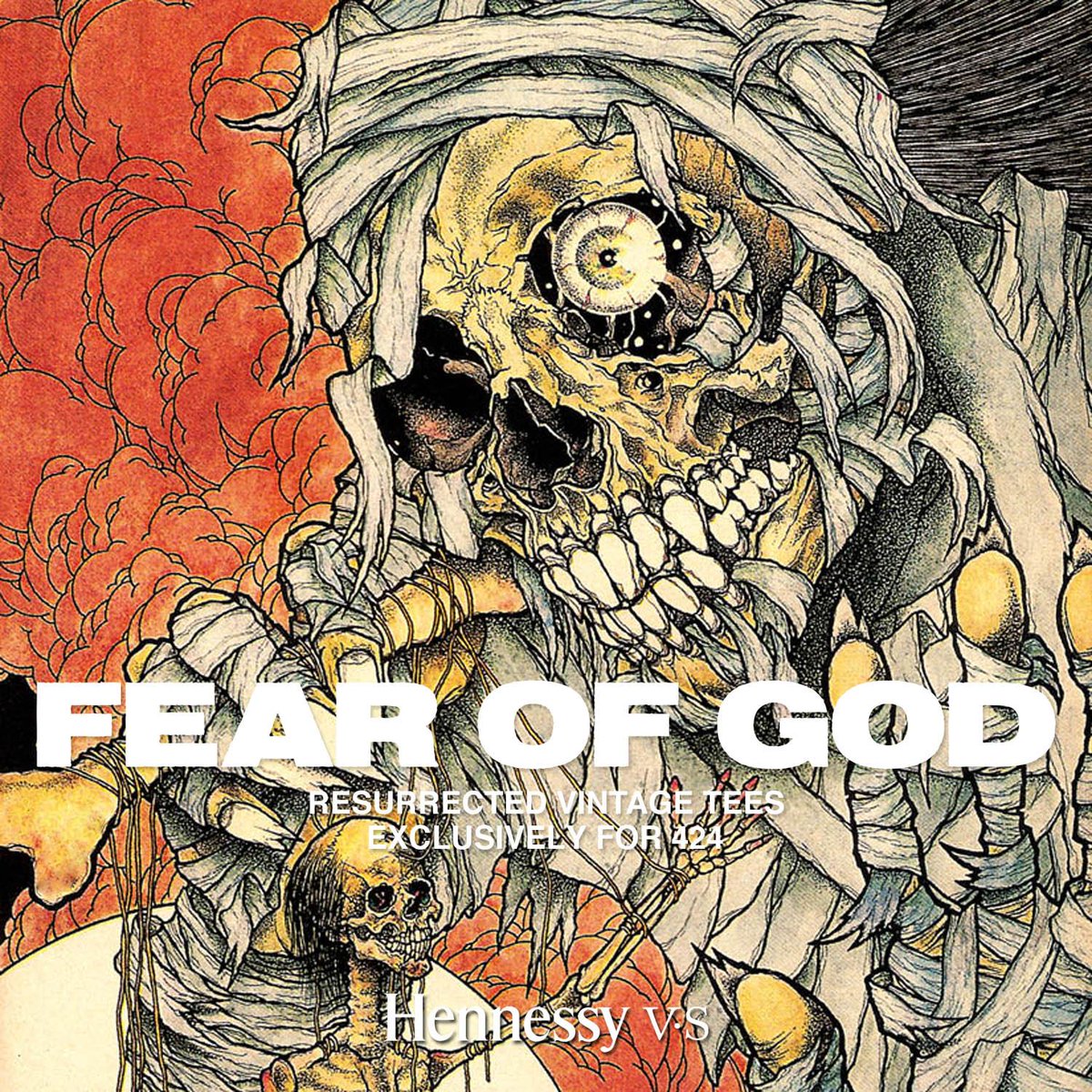 fear of god resurrected tee