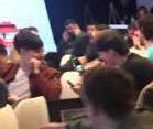 ohnoitspris's tweet photo. they're in a room full of youtuber friends and they still choose to talk to each other fucking friendship goals http://t.co/hZVXY6LrGK