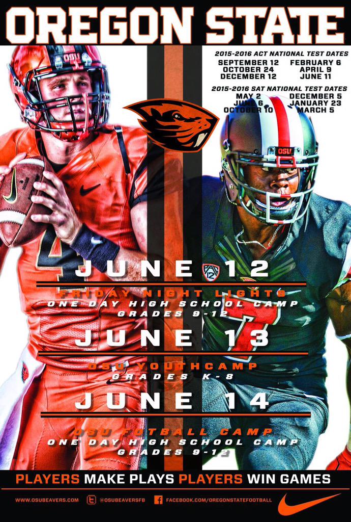 dyray22's tweet image. Hope to see #FutureBeavs for our camps in #Corvegas