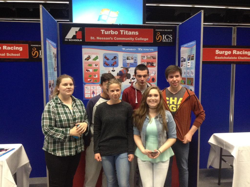 TitansTurbo's tweet photo. All ready for the F1 in Schools Nationals tomorrow! #techweekirl #F1inSchools http://t.co/DUsIdpPD8H