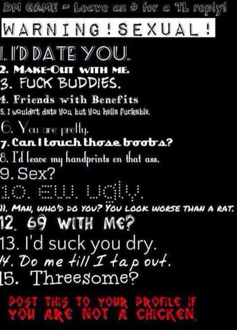 I'll give this a try. Slide into my DMs and leave an # for a TL reply!