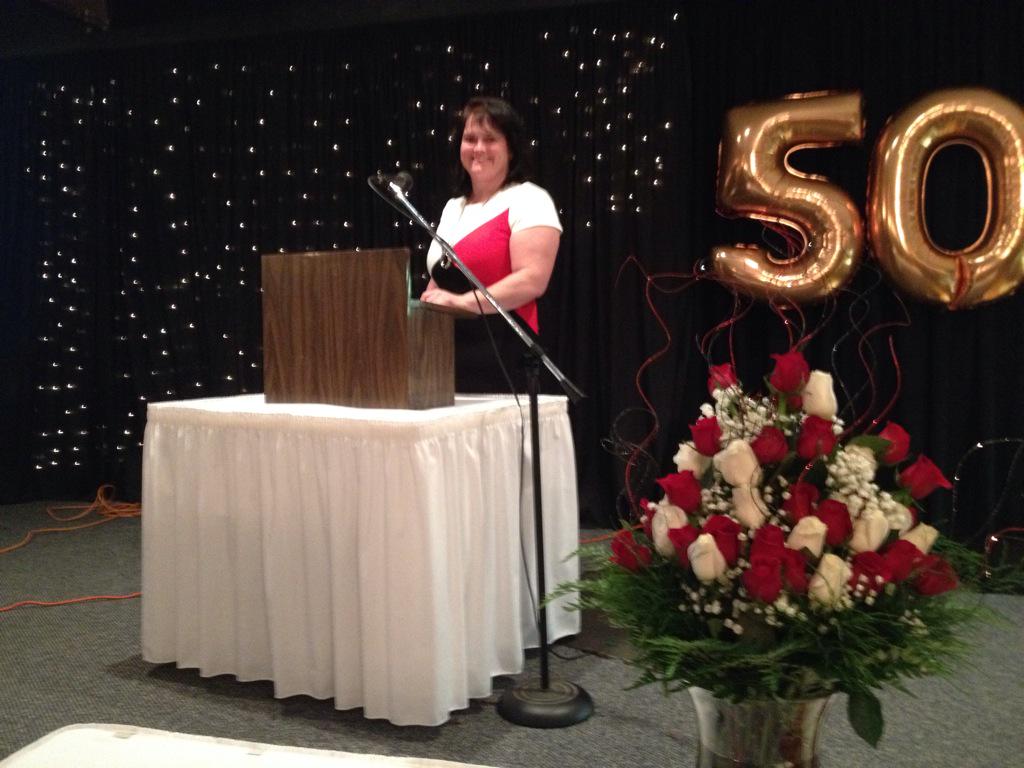 HSI_CAP's tweet photo. #CommunityAction50 Executive Director Jill Hammer at our annual meeting celebrating 50 years of community action! http://t.co/dnT8q9sMGU