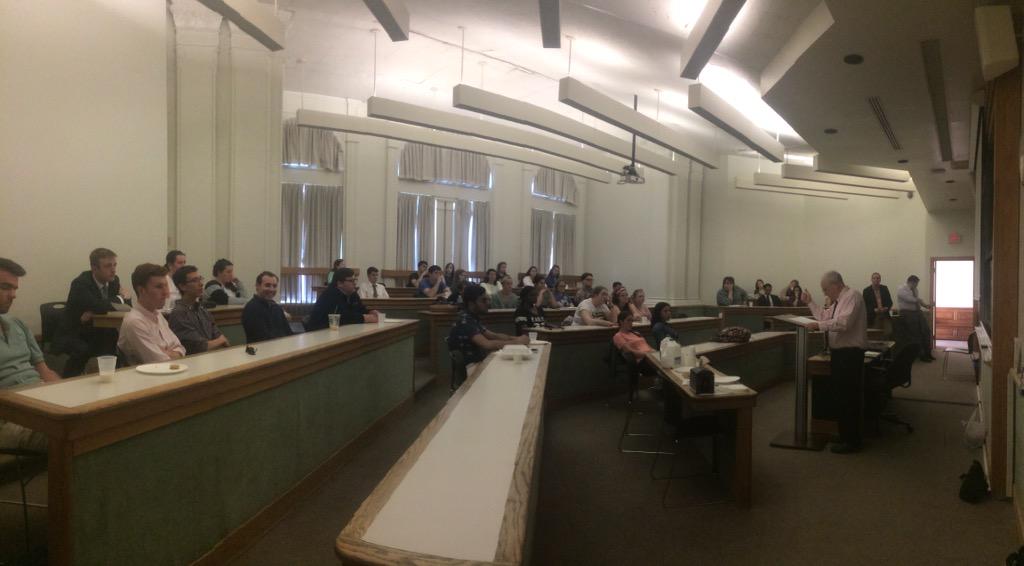 MILK and Cookies with <a href="/JKennethWhite/">John White 🥁🥁🥁🥁</a> and @kpwalling is happening right now in McMahon 201