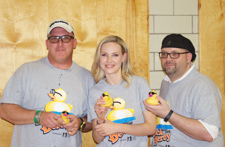 EllipsisIowa's tweet photo. Team Grey was a close 2nd in todays #Duckathlon Great job! #AdoptADuck #YESSDuckDerby @EKlingeKCCI @mybuddyjimmy http://t.co/XP67DnDeLi