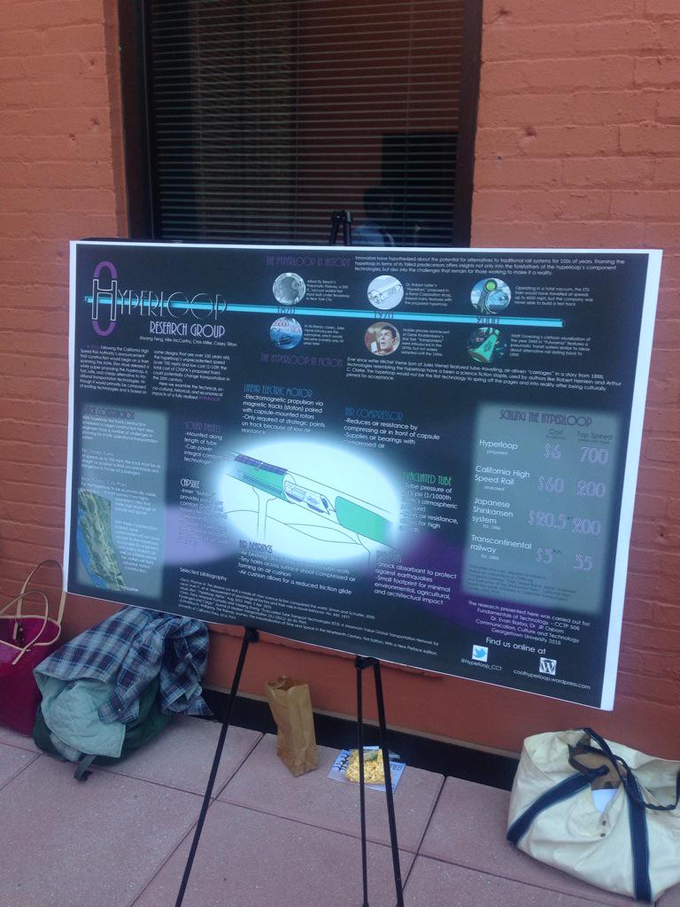Hyperloop_CCT's tweet image. Poster time!