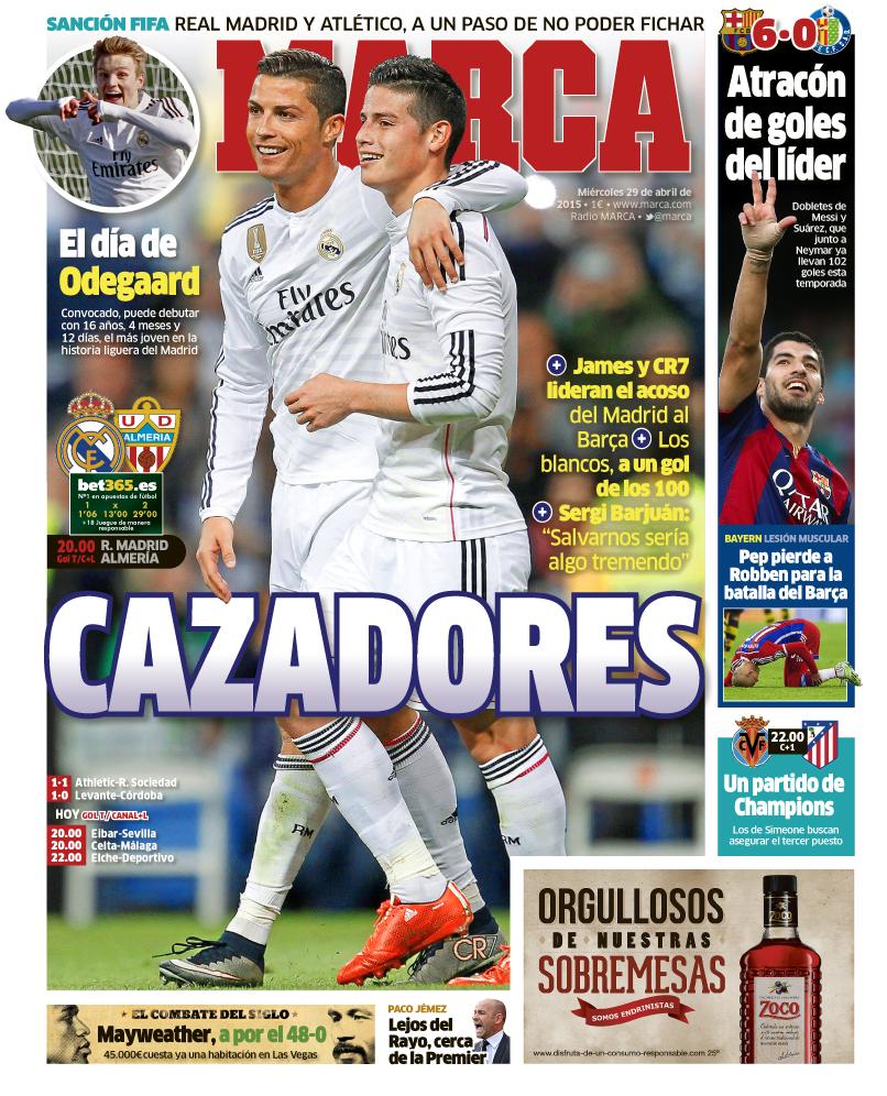 #LaPortada 'Cazadores'