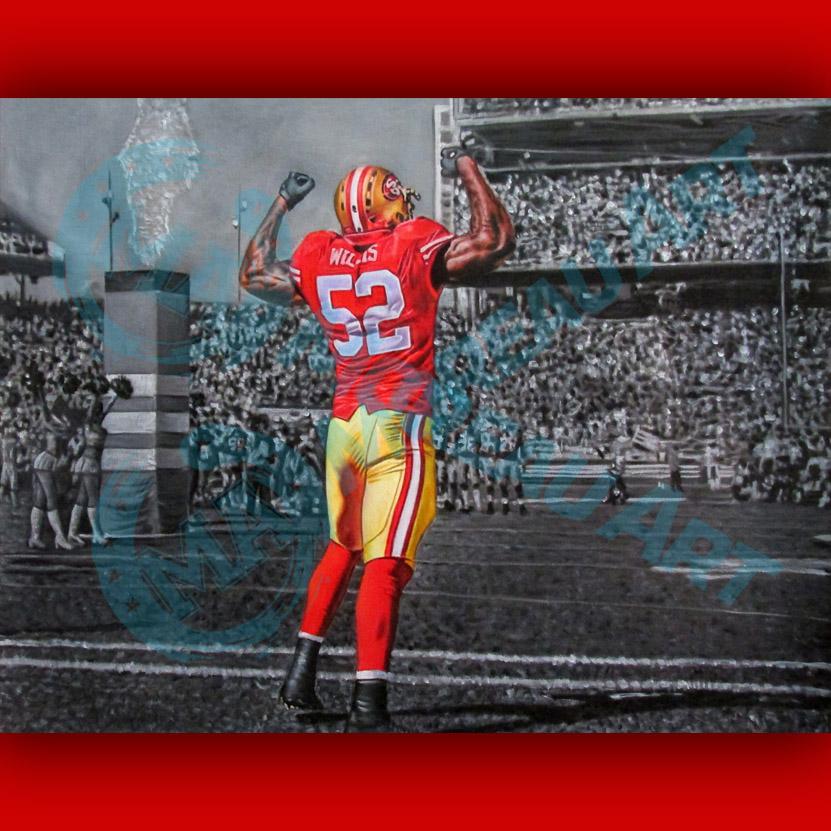 MoreauArt's tweet photo. Here's the 18x24 inch oil painting I'm finishing up for @VernonDavis85's #Gallery85 of @PatrickWillis52! http://t.co/Nh40egSKJU