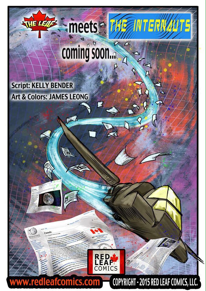 KellyBender17's tweet photo. #TheLEAF meets #INTERNAUTS comic @redleafcomics 

Art: @jamesleong07 written: me 
@IndyPlanet @Ka_Blam #makecomics http://t.co/YrNqf5CffG