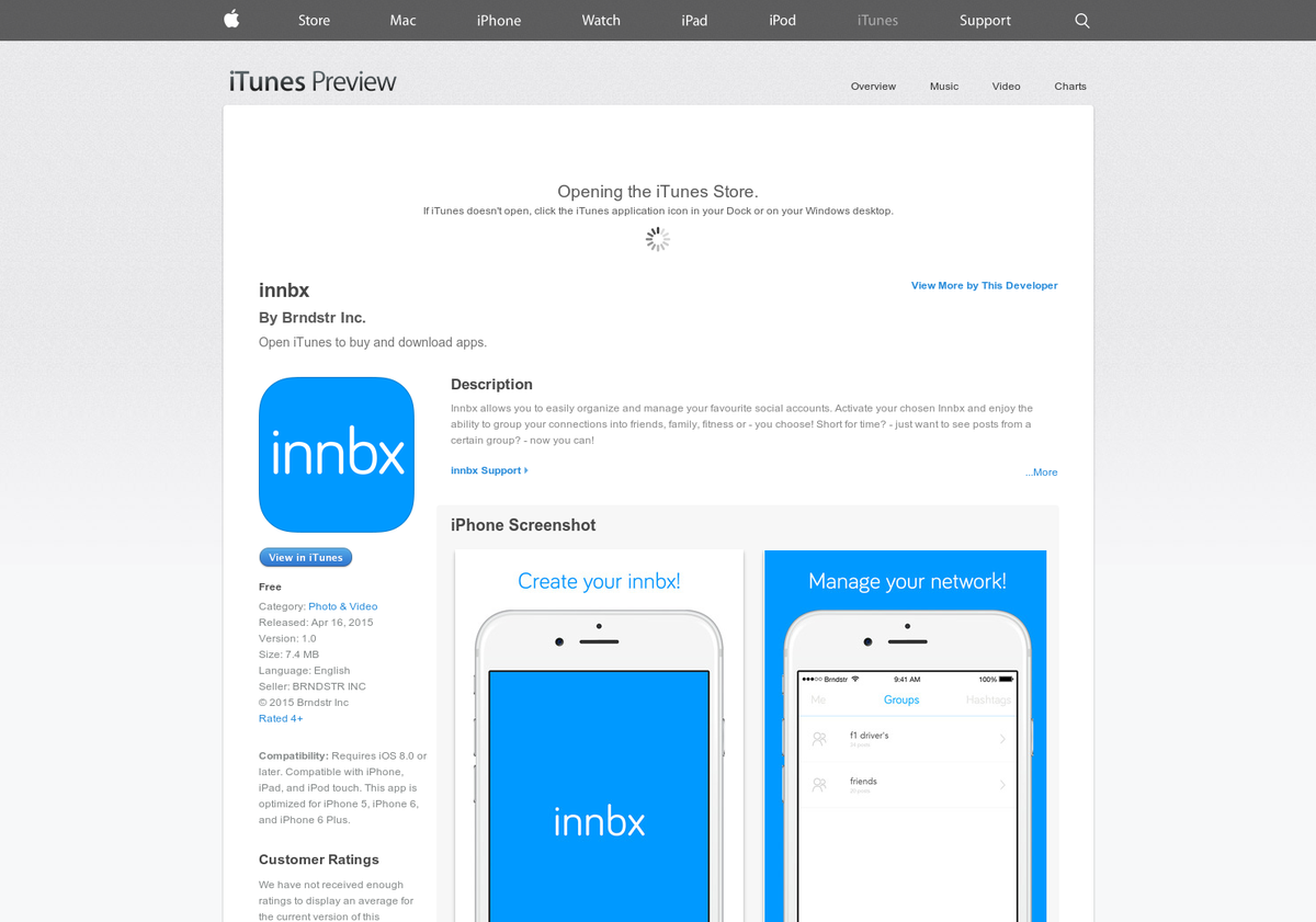 innbx: Manage multi Instagram accounts producthunt.com/posts/innbx via <a href="/twizrd/">Twizrd</a> on <a href="/producthunt/">Product Hunt 😸</a>