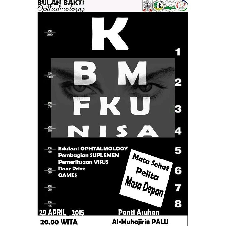 Ferdibasuni's tweet photo. Bulan bakti OPHTALMOLOGY http://t.co/GkYMP611Nd