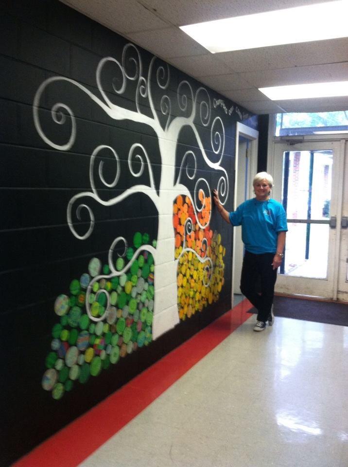 coacho27's tweet photo. Ms Rheuby, Ms Glenn, and Ms Tanner  growing our HES tree. #7HabitsHES    #SynergyIsAlwaysBetter #TLIM http://t.co/EqGpNRWdSz