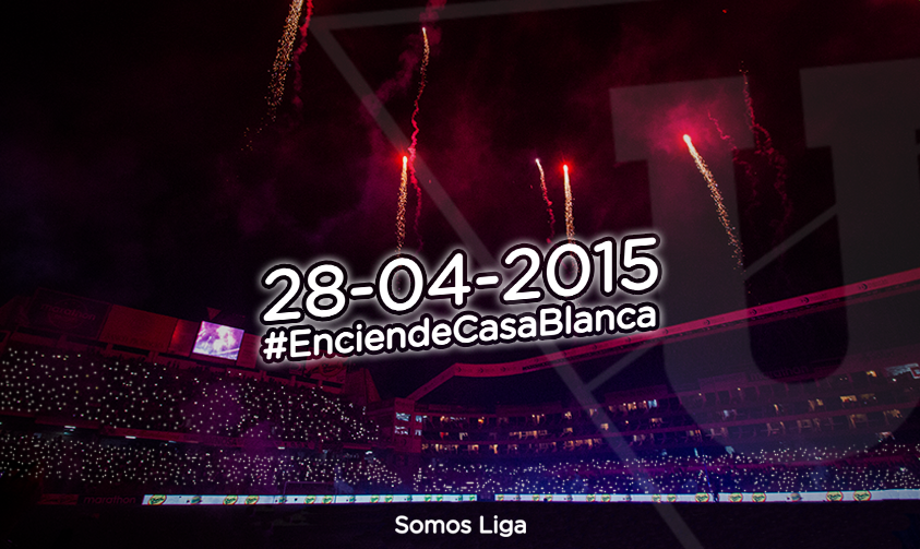 somos_liga's tweet photo. Hoy se #EnciendeCasaBlanca vamos sigue apoyando con el HT y demostremos que somos la mejor hinchada #SomosLiga http://t.co/IlVilDCoIA