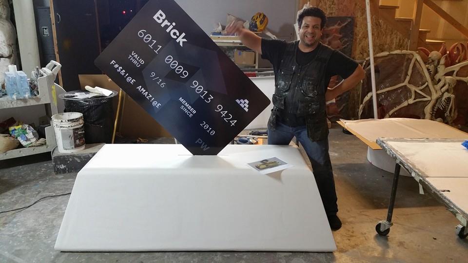 Props2C's tweet photo. Thank you #PaymentWall! We enjoyed creating your custom #GDC convention prop. #2015GDC #props2c #propart http://t.co/evSQIUUlTe