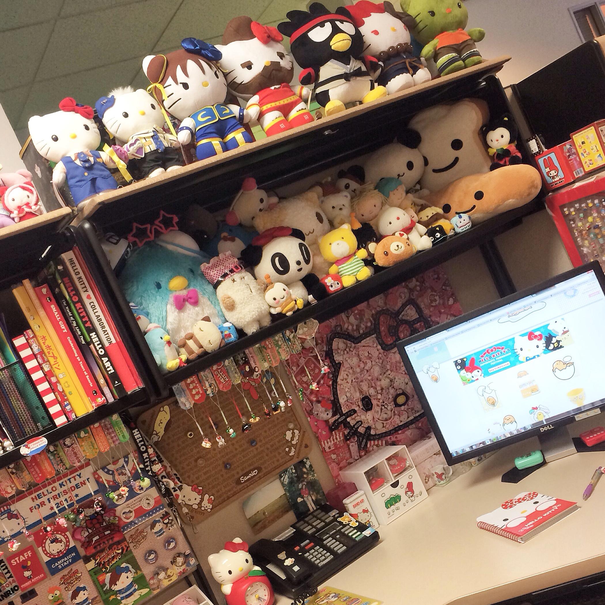 Hello Kitty on X: It's #CubicleDay today! How does your cubicle look?  #SanrioHQ  / X
