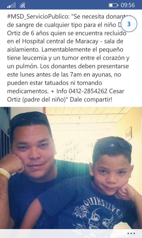 adriparra365's tweet photo. Por favor difundir. Este pequeño nos necesita http://t.co/xFLuYTkwri