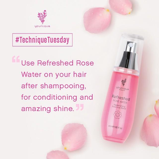 #TechniqueTuesday: After your shower, spray a little Refreshed Pure &amp; Natural Rose Wate… ift.tt/1AdPKUN