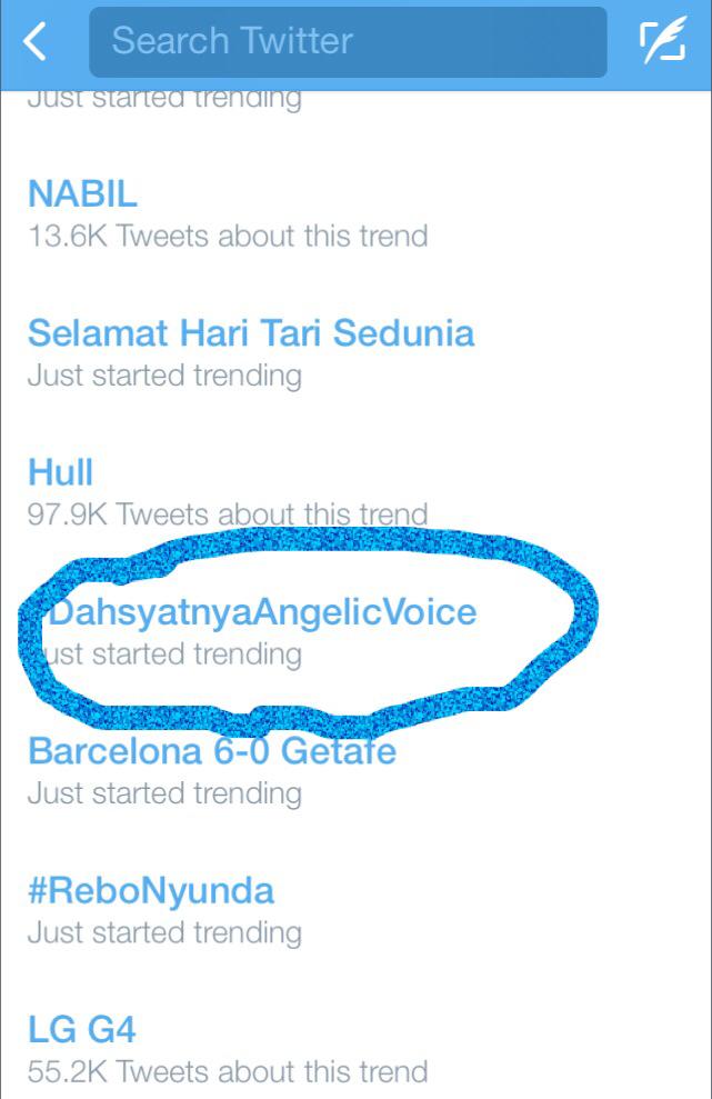 dahSyatMusik tweet picture