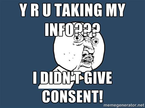 cvoglino15's tweet photo. Giving out our personal data is only okay if and when consent is given! @KQEDEdspace #DoNowData #SMed7 http://t.co/QvRPk0onAS