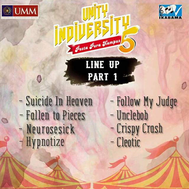 IkabamaUmm's tweet photo. Dan... Inilah Line-Up (Susunan Artis) pertama yang akan mengisi event Unity In Diversity 5 #RoadToUnityInDiversity5 http://t.co/qace0Qspol