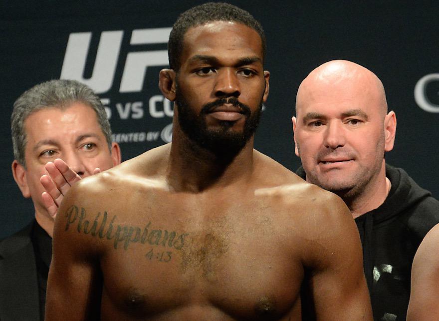 BleacherReport's tweet photo. Jon Jones has been stripped of his title and is suspended indefinitely http://t.co/5HugOh9yUa http://t.co/6CdweE1oSY