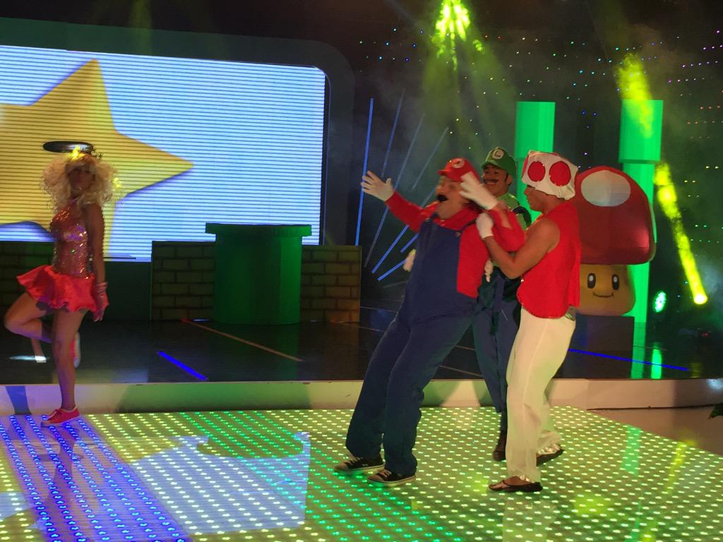 tcsoyelmejor's tweet photo. ¿Te lo perdiste? Aquí están LAS MEJORES fotos del show de #SeQuedaDina y #SeQuedaMiguel. ¡Excelente! #CuentaloGaby http://t.co/GmDoYsx3F8