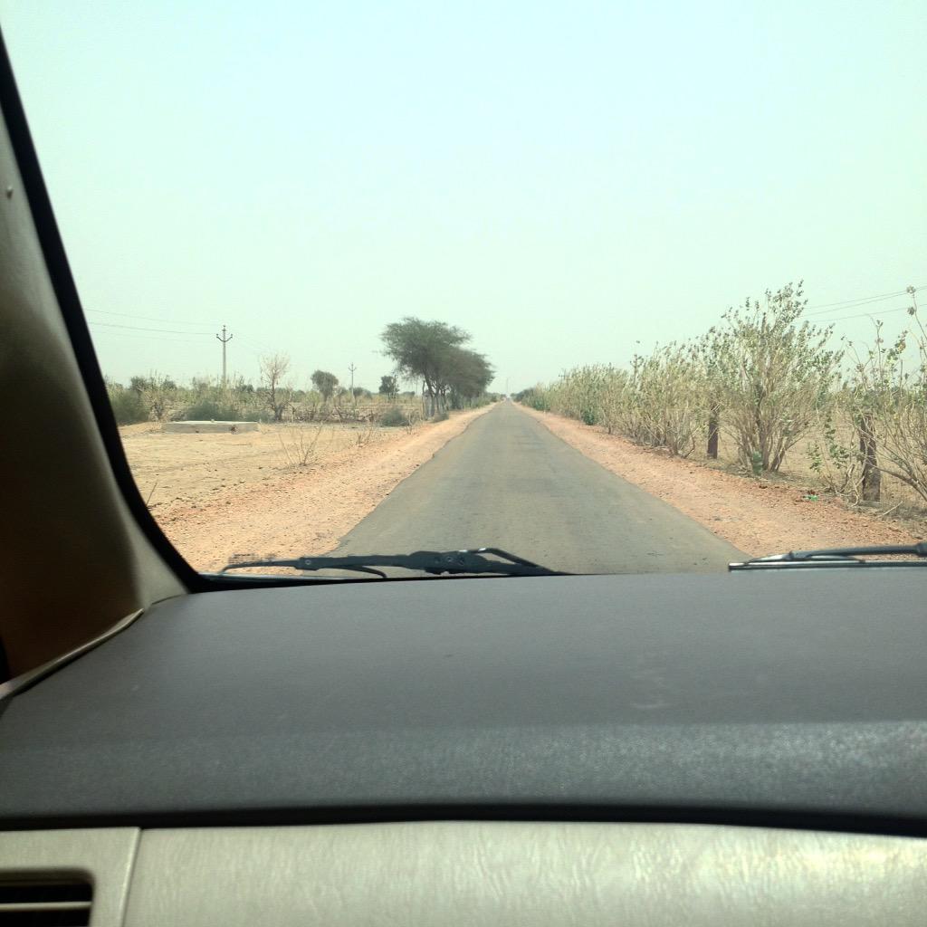 Thar Road #BeautifulRoads #SummerNoon #TharDesert