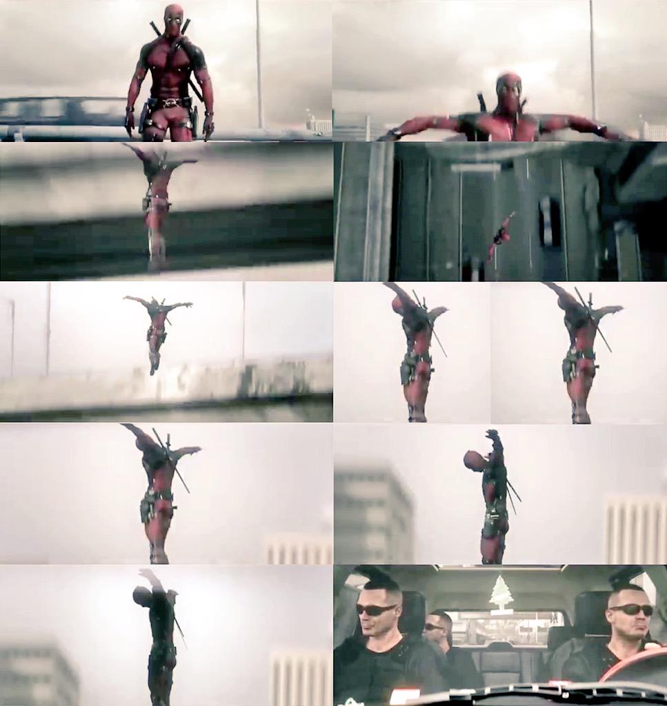 BertoMarquez's tweet photo. #deadpool #deadpoolratedr #deadpoolmovie #Marvel #heroe #leather #spandex #lycra #Superheroes #muscle #trailer #rt http://t.co/xbzfRU6Rvr