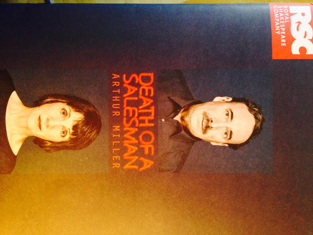 Saw this Miller classic <a href="/TheRSC/">The RSC</a> sat nite, superb production and performances. We all know a Willy Loman..go see