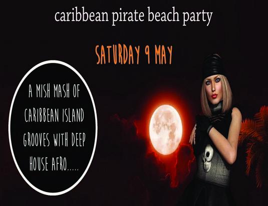 Party Like a Pirate! 
Soho Caribbean Pirate Paaaarrty! Soho Christchurch on Saturday 9th May
bit.ly/1irxux3