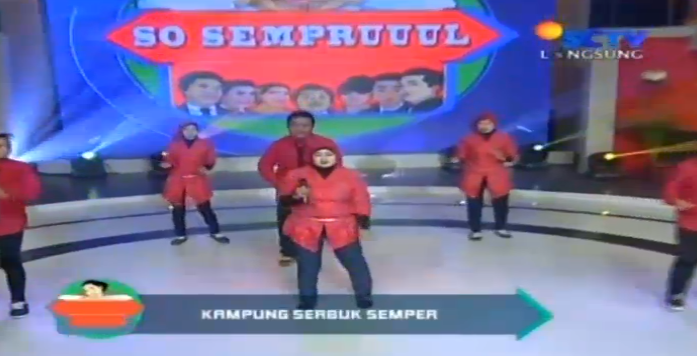 SCTV's tweet photo. Saatnya kita perkenalan kampung dari Kp. Serbuk semper, Kp. Puri Bintaro, Kp. Ciganjur #SoSempruuul http://t.co/3aco2c4cMs