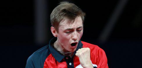 What a performance by <a href="/liampitchford/">Liam Pitchford</a>, who beat Tiago Apolonia to reach the last 32 of the table tennis World Champs!