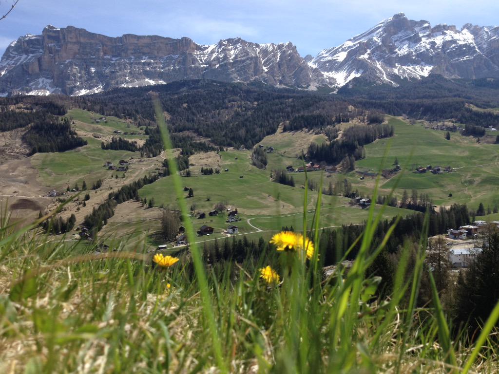 rifugiobioch's tweet photo. Spring in #AltaBadia http://t.co/uhXm3xKUfP