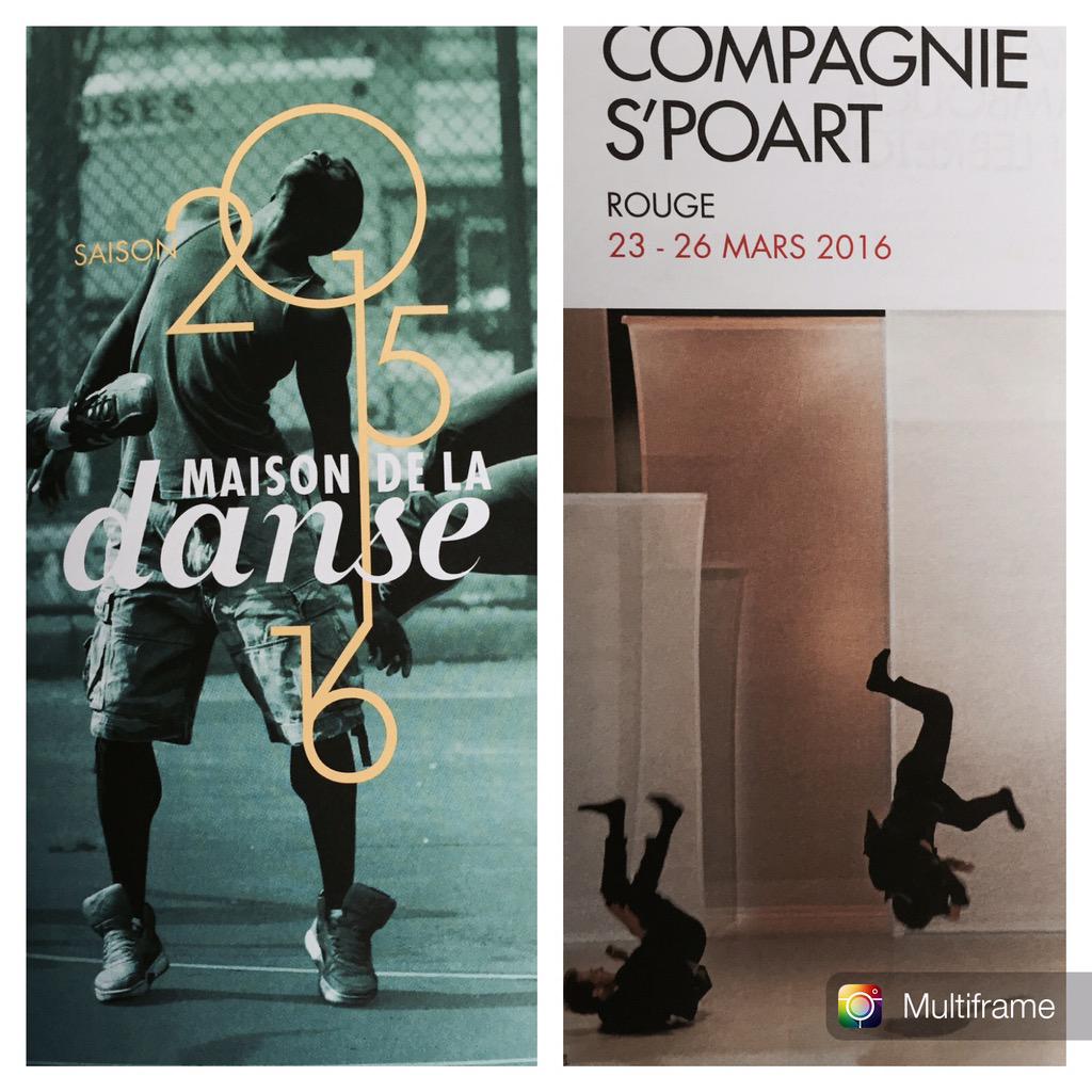 Du 25 au 30 avril,Thomas,Dara et Teddy, seront à la maison de la danse de Lyon pour présenter un extrait de "rouge"