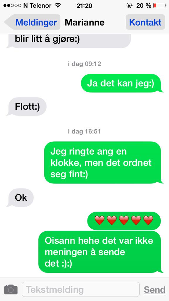 ingridvikern's tweet photo. Bare jeg som klarer å sende feil meld til den nye sjefen min http://t.co/vk1PvjJzC9