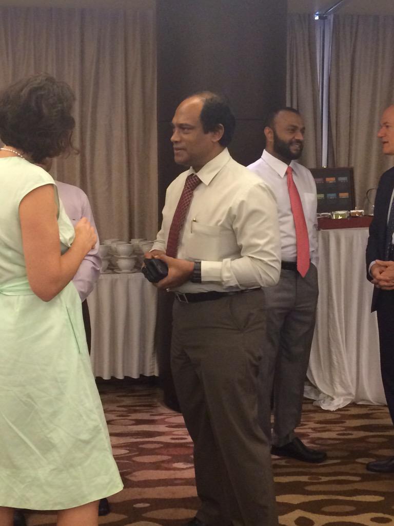 Yameen2O23's tweet photo. First Policy Dialogue organised by the Government to begin shortly . - @MDVForeign http://t.co/C1ZPXNbJa8