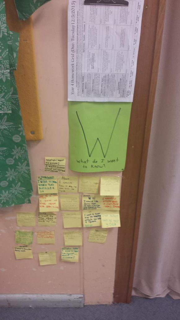 AlexisOJohnson's tweet photo. KWHL charts &amp; post its in 4J today #science #lakembaps #edchat #discovery #differentiation http://t.co/DJRPZvtQ2j