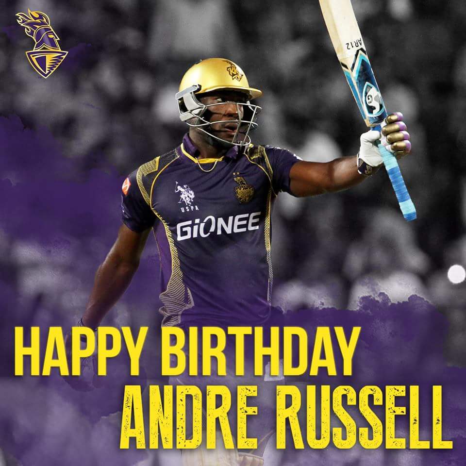 Happy Birthday Andre Russell  