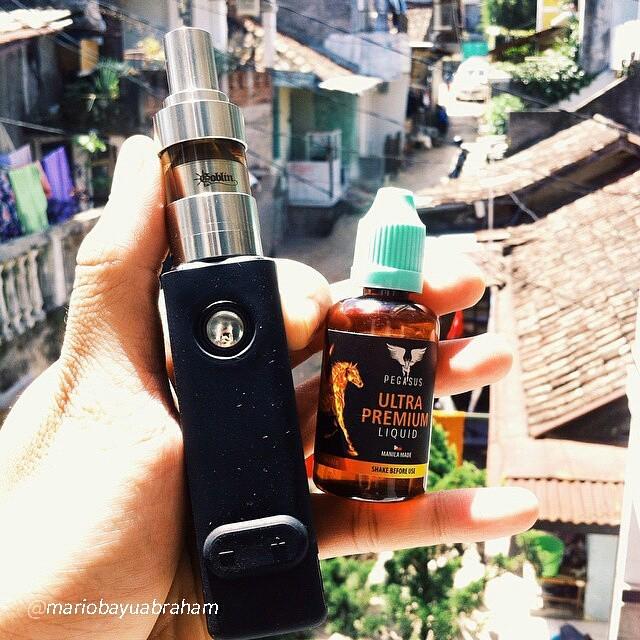 SUBOHMETRY's tweet photo. Nice! By @mariobayuabraham “It’s all about flavour , goblin v2 28awg 0.7ohm 22.5 W + pegasus orange mandarin 3mg, r… http://t.co/RWbUNnursr